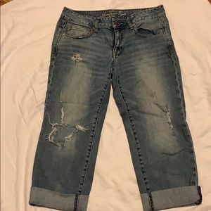 American Eagle Boyfriend Capri size 6